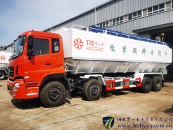 東風天龍40方散裝飼料運輸車